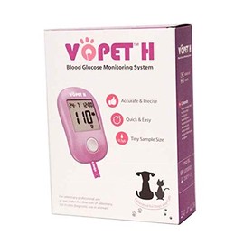 VQPET H Veterinary Blood Glucose Monitoring System for Pet Use Starter KIT