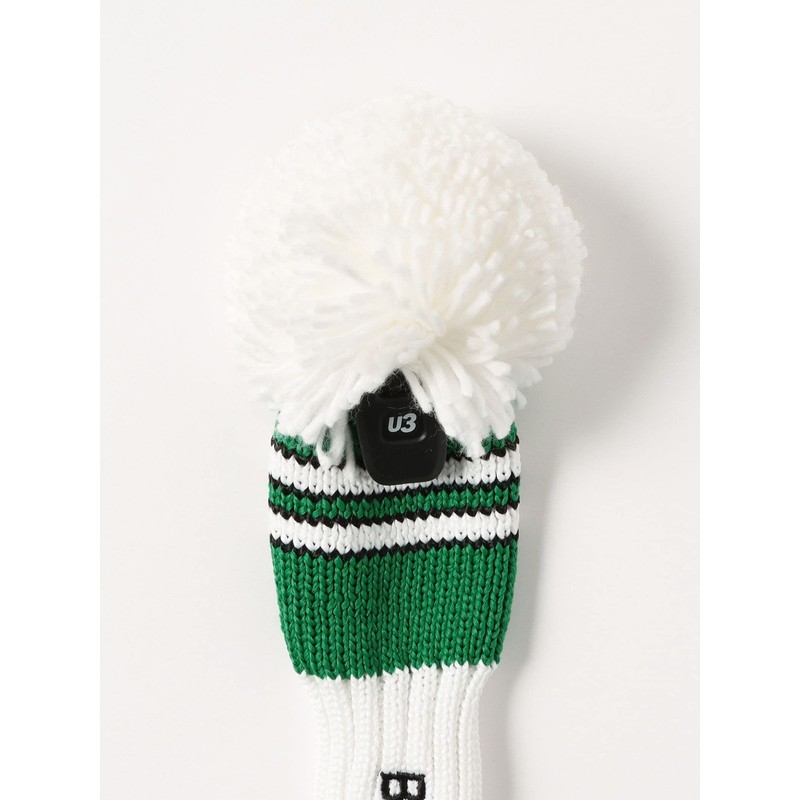Beams Golf Knit Headcover 2 (Utility), green