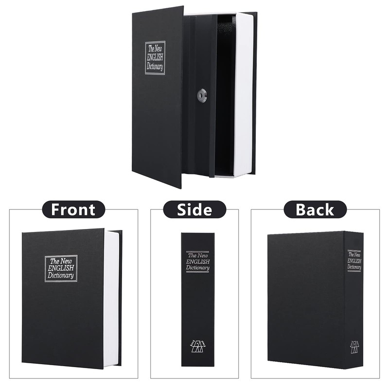 KYODOLED 10.5 Inch Diversion Book Safe with Key Lock, Secret