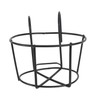 BESPORTBLE Geometric Iron Metal Hanging Planter Pot with Stand Flowerpot