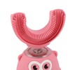 U Shaped Electric Toothbrush Ultrasonic Automatic USB Charging Cute Whole