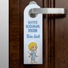 Please do not disturb - come in door hanger with
