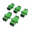 CERRXIAN SC Fiber Optic Adapter Female to Female APC Simplex