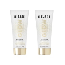 Milani (2) Milani Glow Gel Cleanser Electrolyte Coconut Water Blend - 3.4 oz. Each