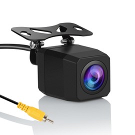 Backup Camera for Car Stereo Radio 720P HD Reverse Camera Night Vision Function 140° Wide-Angle IP67 Waterproof Rear View Camera for Universal Cars/SUV/Trucks