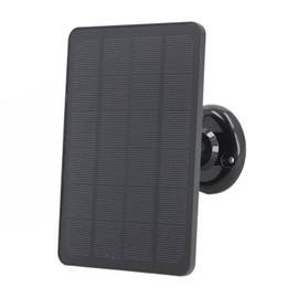 10W Solar Panel for Arlo Camera, Solar Panel for Arlo Pro 3 Pro 4 5S, for Arlo Ultra/Ultra 2, for Arlo Go 2, Floodlight Camera, 360 Degree Adjustable, IP65 Waterproof (Black)
