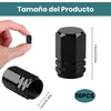 16pcs Tapas De Válvula con Cierre para Neumático De Automóvil,