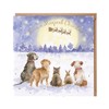 Wrendale Designs by Hannah Dale - The Magic Of Christmas - Gold Foiled Christmas Card - Single