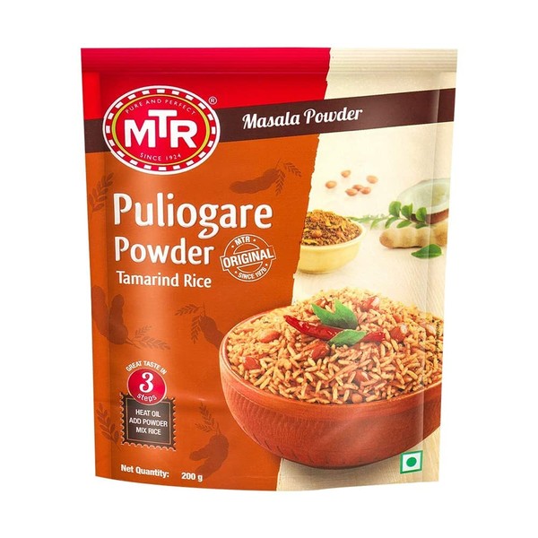 MTR Puliogare Powder – Authentic Indian Spice Blend of Tamarind,