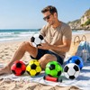 XLTXWD Inflatable Football, Footballs Multipack, Blow Up Football and Pump