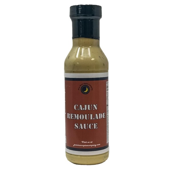 Premium | Salsa Remoulade Cajún | Hecho en pequeños lotes con ingredientes frescos de granja para sabor y ralladura premium