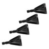 4Pcs Deburring External Chamfering Tool Chamfer Drill Carbide Burr Removal