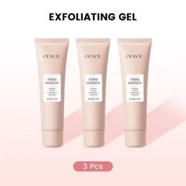 【B9】Gentle Exfoliating  Gel - Hydrating Pore Cleanser for Sensitive Skin, Daily Facial Cleansing & Dead Skin Removal, Alcohol-Free, 50g - Exfoliate, Lactic - quantity: 3pcs