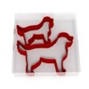 Labrador Set of 2 Value Cookie/Fondant Cutters Pair 5CM +
