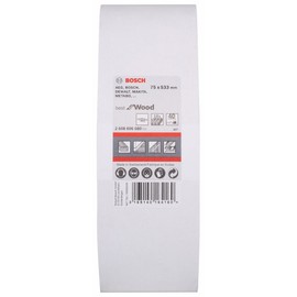 Bosch Professional 10 pcs. Sanding Belt Set X440 Best for Wood and Paint (75 x 533 mm, Grit 40, Accessories for Belt Sanders)