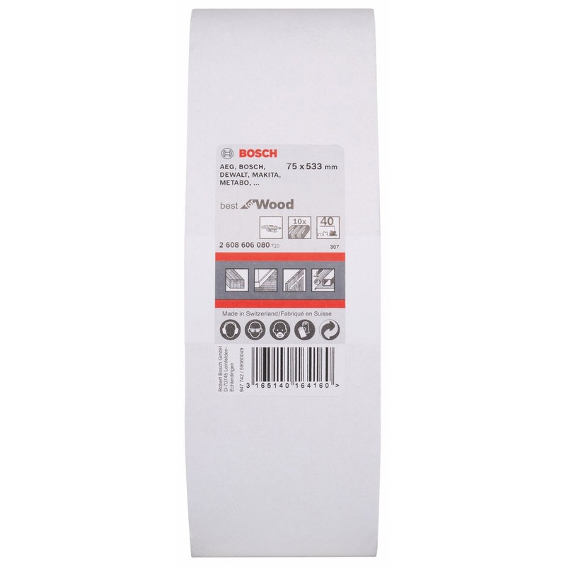 Bosch Professional 10 pcs. Sanding Belt Set X440 Best for