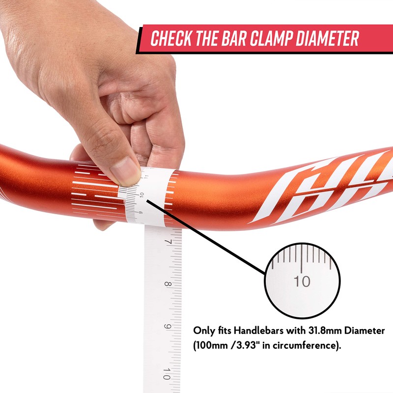 Funn イコライザー 自転車ステム 10mmドロップまたはライズ 31.8mmバークランプ (長さ35mm、グリーン)