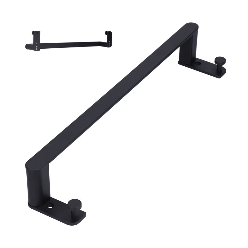 Single Towel Rack Aluminum Alloy 50cm / 20in Wall Mounted