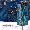 Zaphir Blue Moon Winter Wind Chime with Stand - Teepee