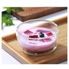 GracesDawn high temperature resistant double layer glass bowl borosilicate heat-resistant