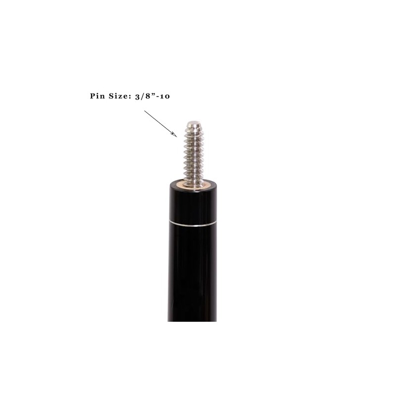 OKKO Juego de protectores de juntas de 3/8"-10, negro, para