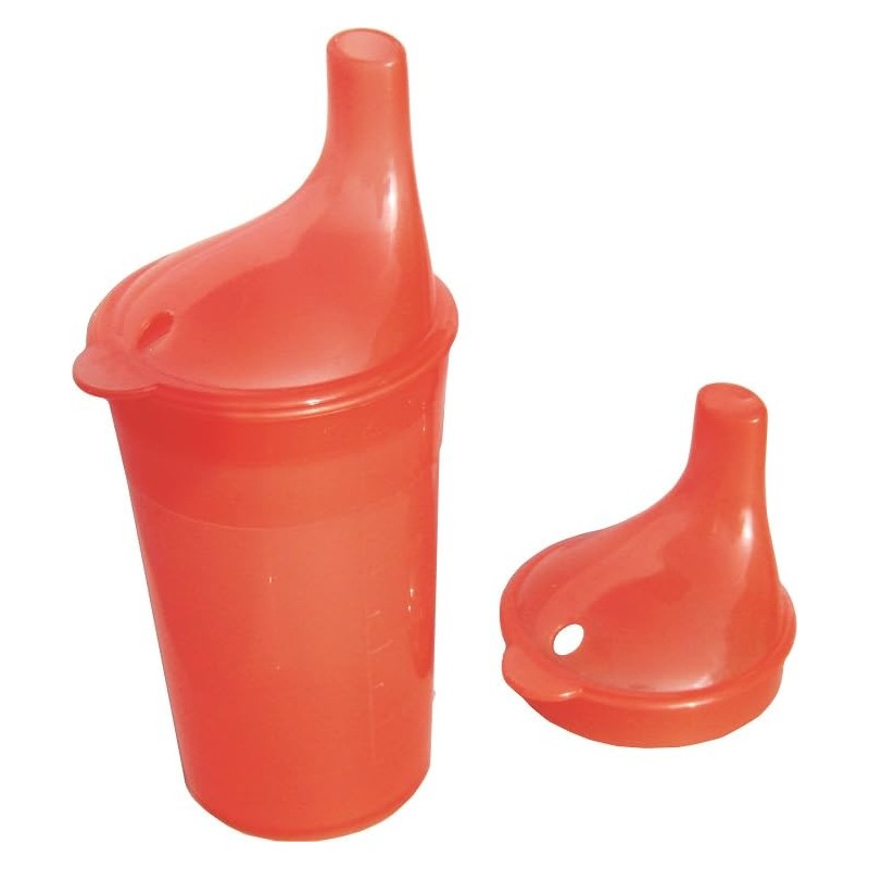 Tea and Porridge Long Mouthpiece Tumbler Set Orange