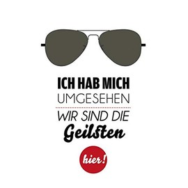 Servietten Geburtstag Party Brille 20 St 3-lagig 33x33cm, Plus Menükarte A5