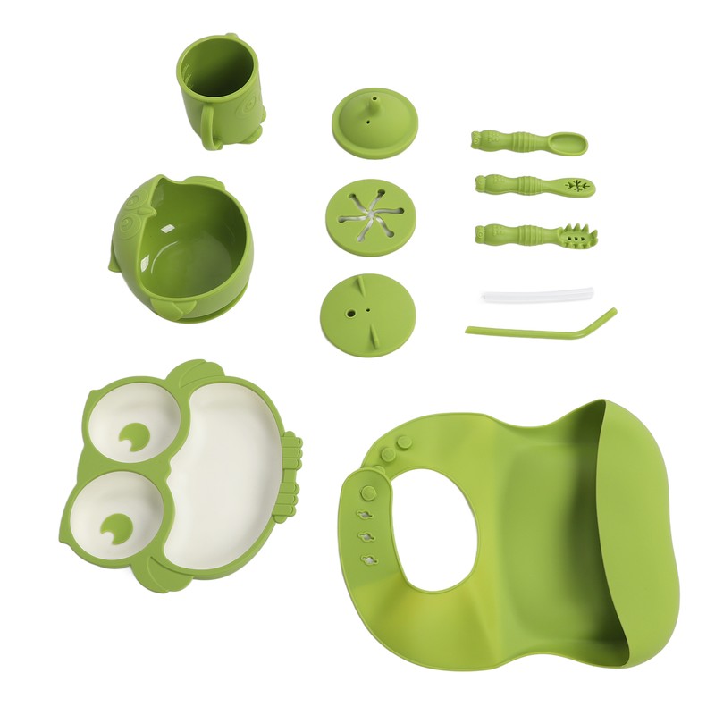 Baby Led Weaning Supplies Owl Shape Teether Safety Strong Suction