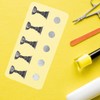 Beavorty Nail Art Practice Base Holder 2 Pack Magnetic Manicure