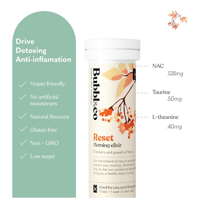 Bubbl & Co Reset Morning Elixir | Replace Your Morning