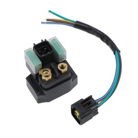 Partuto No.5UG819400000/5B4819400000 Starter Solenoid Relay for Yamaha YFM700 YFM700R Raptor 125 YFM125 Raptor 250 YFM250 for Yamaha Kodiak 450 YFM450 Relay Plug 1 Set