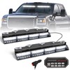 HLauto 604N Emergency Dash Strobe Lights: 2x16.8 inch White Security