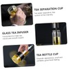Ciieeo 1pc High Temperature Resistant Tea Infuser Bottle Portable Tea