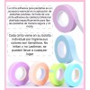 100 Microbrush+ 50 Cepillos Glitter+ 8 Cintas Lash Pestañas Rosa
