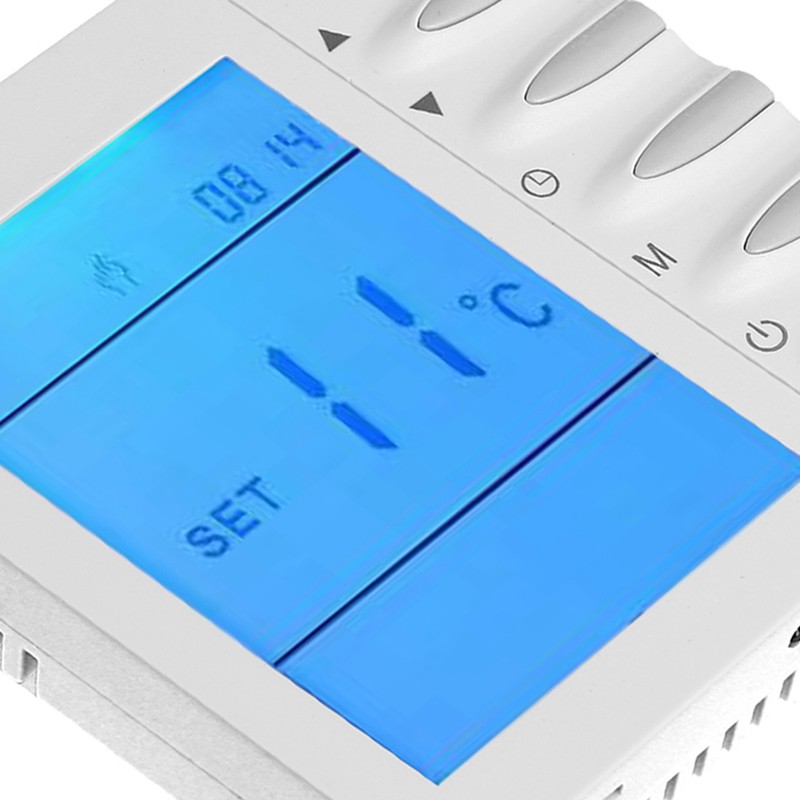 LCD NTC Thermostat Intelligent Water Heating Temperature Controller 5℃35℃ AC220V