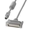 sanwasapurai RS-232 °C Cable (Mini Din8 O – DB25 O