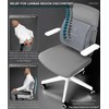 SNUGL Lower Back Support Cushion Grey
