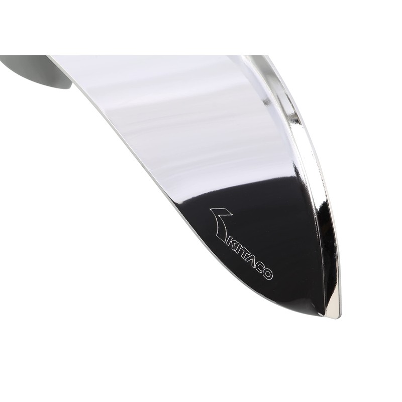 Kitaco 103-80-0600-01 Headlight Visor Chrome Plated for 4-1/2 Headlights