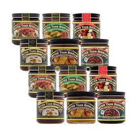 Better Than Bouillon Roasted Beef Base, No Beef Base, Vegetable Base, Mushroom Base, Roasted Garlic Base & Italian Herb Base (Variety Pack)