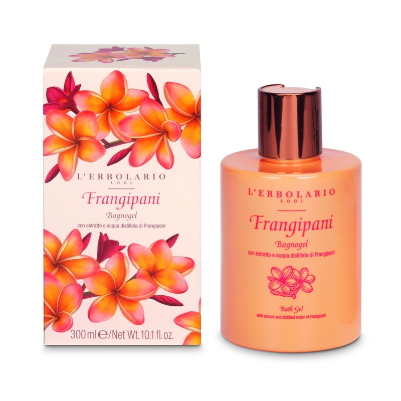 Bath Gel - Frangipani by LErbolario for Women - 10.1