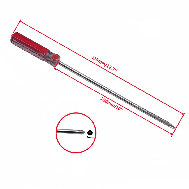 10 Inch Slim Long Phillips Screwdriver #1