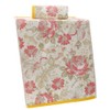 YiLUOMO Hand Towel Soft All-Over Flora Print 100% Cotton Muslin