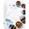 Seven Chakra Rainbow Stress Relief Worry Stone Healing Crystals Gift