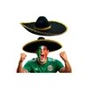 Sombrero Charro Plata Revolución 15 Septiembre México Econom Color Dorado