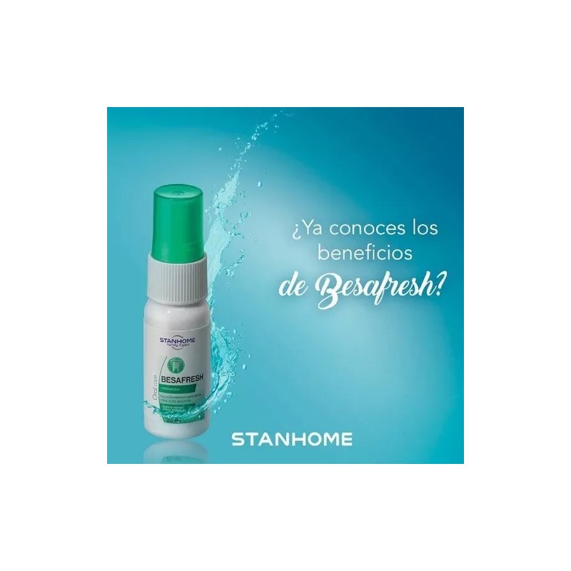 STANHOME Mal Aliento spray de HIERBABUENA - contra bacterias para