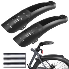 MEGHNA Bicycle Mudguard Set Front and Rear Bike Fender Universal Mudguards for MTB Road Bike Quick Release Suitable for Bicycles from 20-29 Inches