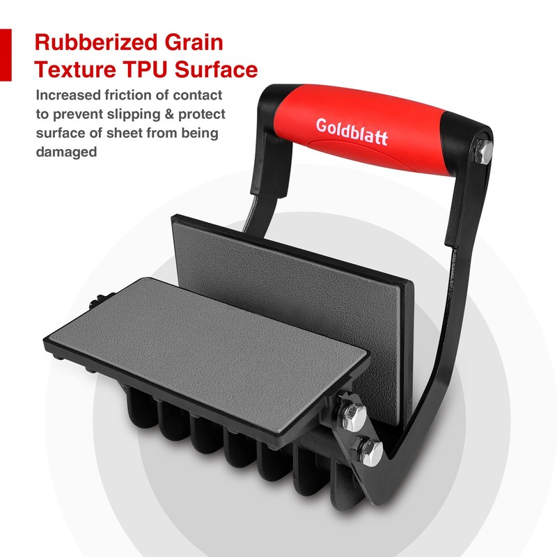 Goldblatt Panel Carrier, Plywood Lifting Tool, Drywall Carrying Tool -