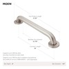 Moen Home Care Bathroom Safety 18 Inch Stainless Steel Handicap