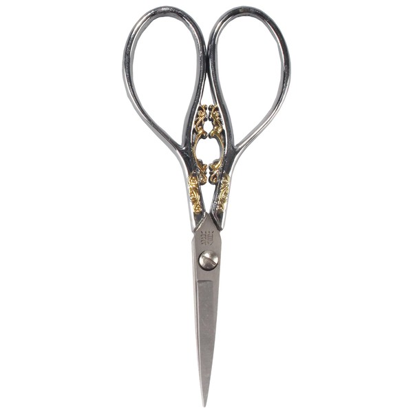 Antique Style Heirloom Craft Embroidery Scissors w/Decorative Cast Handles Classic