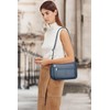 Over Earth Leather Crossbody Bag for Women Soft Multi Pockets